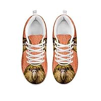Cute Sirocco Parrot Print Women's Casual Sneakers