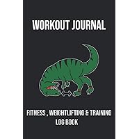 Workout Journal Notebook: Cute Fitness , Weightlifting & Training Log Book , For Teens , Boys And Girls , 120 Pages 6