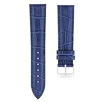 17-18-19-20-21-22-23-24mm Genuine Leather Watch Band Strap Compatible with Longines Watch 2