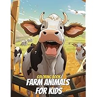 Farm Animals Coloring Book for Kids: Ages 4-12 | 40 Coloring pages | Awesome Farm Animals for kid & toddlers | Large size (8.5x11 in.) | Perfect for ... kids entertaiment (Coloring Books for Kids) Farm Animals Coloring Book for Kids: Ages 4-12 | 40 Coloring pages | Awesome Farm Animals for kid & toddlers | Large size (8.5x11 in.) | Perfect for ... kids entertaiment (Coloring Books for Kids) Paperback