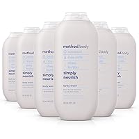 Body Wash, Simply Nourish, Paraben and Phthalate Free, 18 oz (Pack of 6)
