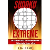 SUDOKU EXTREME: 100 Extremely Hard Puzzles (Sudoku Puzzles)