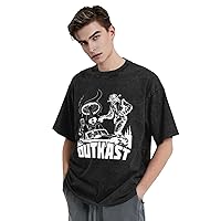 Shirt Men's Vintage Oversized T-Shirt Summer Casual Streetwear Tees Unisex