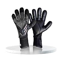 Renegade GK Apex Strapless Professional Soccer Goalie Gloves (Sizes 6-12,  Level 5.5) 4+5MM EXT Contact Grip, Evo Negative Cut Goalkeeper Gloves for  Elite Play