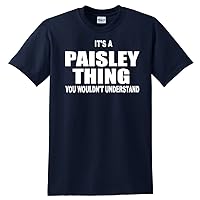 Paisley Thing Navy Blue T Shirt