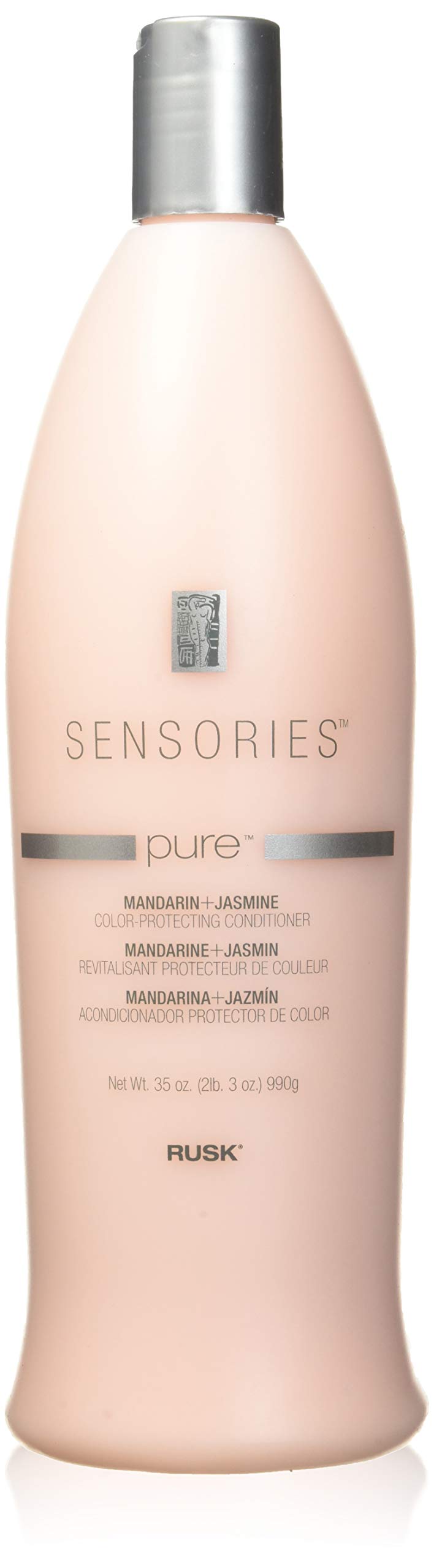 RUSK Sensories Pure Mandarin and Jasmine Vibrant Color Conditioner, 33.8 fl. oz.