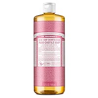 Dr. Bronners Cherry Blossom Liquid Castile Soap, 32 FZ