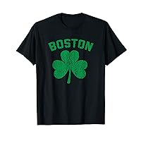 Boston Shamrock Clover Irish Pride St. Patrick's Day T-Shirt