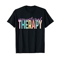 Occupational Therapy Therapist Groovy Retro Vintage OT T-Shirt