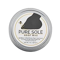 Hoof Wax - Hoof Putty Wax That Helps Heal and Protect Your Horse's Hooves - Perfect for Horse Hoof Wall Separation, Cracks, Crevices and White Line - 7 oz. tin