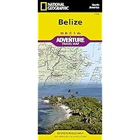 Belize Map (National Geographic Adventure Map, 3106)