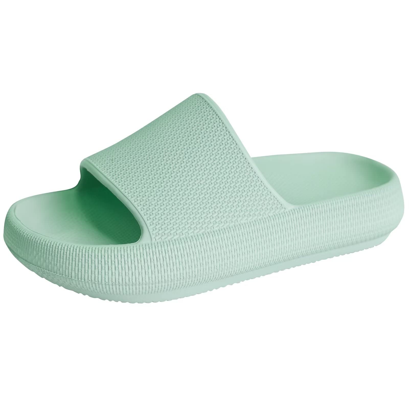 KOUECI Kids Cloud Slides Boys Girls Pillow Slides Slip on Shower Slides Non-slip Summer Beach Pool Shoes
