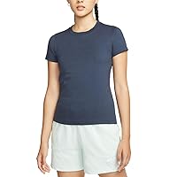 Designer Womens Cotton Graphic T-Shirt Size 1X Color Thunder Blue