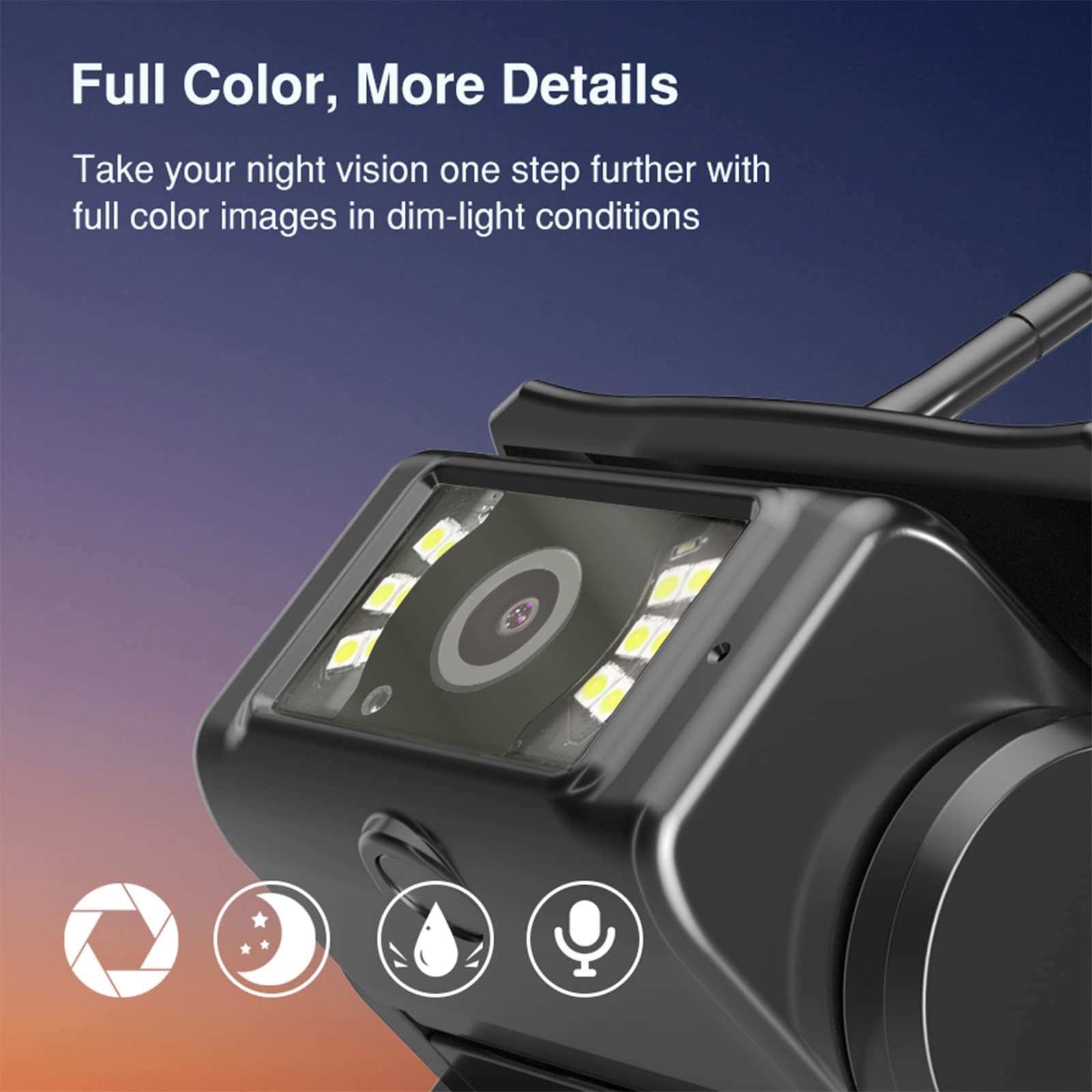 Haloview BT7 RV Backup Camera Wireless FHD 1080P DVR Rearview Full-Color Night Vision Cam and 7