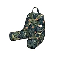 Ambesonne Palm Reading Pillow Cover, Watercolor Effect Drawing of Summer Themed Foliage Hibiscus Flowers and Exotic Leaves, Unstuffed Printed Bed Rest Case from Soft Fabric, Small, Multicolor
