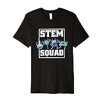Stem Squad, Science Technology Engineering Math Team Premium T-Shirt