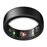 Oura Ring Gen3 Horizon - Stealth - Size 12 - Smart Ring - Size First with Oura Sizing Kit - Sleep Tracking Wearable - Heart Rate - Fitness Tracker - 5-7 Days Battery Life