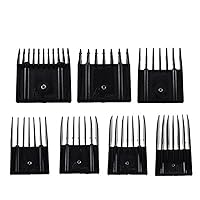 Universal Clipper Guide Comb Guard Set, 7 Pieces fits Oster Classic 76, A5, Andis AG, BG, etc.