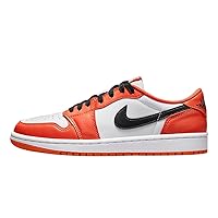 Big Kid's Jordan 1 Low OG Starfish Orange/Black-White (CZ0858 801) - 6.5