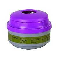 Honeywell 75SCP100L Defender Multi-Purpose Cartridge with P100 Filter, Olive/Magenta, 2.75 X 7 X 3.5 (Pack of 2)