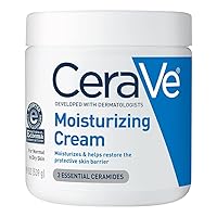 Moisturizing Cream | Body and Face Moisturizer for Dry Skin | Body Cream with Hyaluronic Acid and Ceramides | Daily Moisturizer | Oil-Free | Fragrance Free | Non-Comedogenic | 19 Ounce