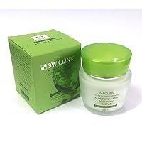 [3W CLINIC] Aloe Full Water Activating Cream 50g/chamomile,collagen/moisture/Korean cosmetics