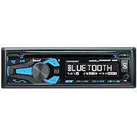 Dual Electronics XDM280BT Single-DIN in-Dash CD Receiver with Bluetooth, Blue, 2.07x2.37x5.18 inches