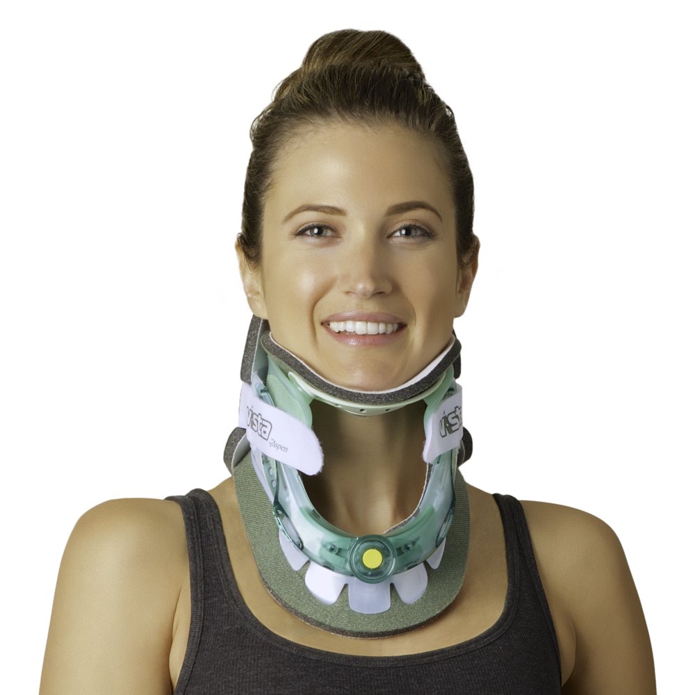 Aspen Vista Cervical Collar, 2-Piece Rigid Neck Brace for Restricting Cervical Motion, 984000