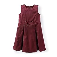 Hope & Henry Girls' Sleeveless Bow Front Jumper