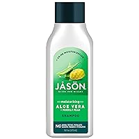 Jason Moisturizing Shampoo, Aloe Vera, 16 Oz (Packaging May Vary)