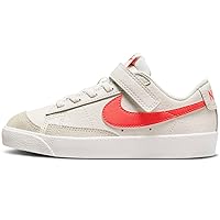 Nike Blazer Low '77 Little Kids' Shoes (DA4075-005, Phantom/Summit White/Bright Crimson) Size 1