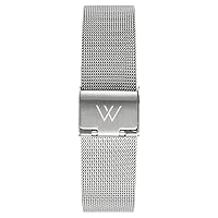 Metal Mesh Watch Band - Quick Release Milanese Stainless Steel Easy Change Mens Womens Strap - Choose Color and Finish