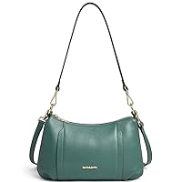 Doris&Jacky Calfskin Purses and Handbags for Women Classic Designer Soft Leather Crossbody Bags Medium Size Shoulder Bag