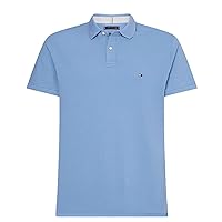 TOMMY HILFIGER Men's Short Sleeve Cotton Pique Polo Shirt in Regular Fit 2024 Collection