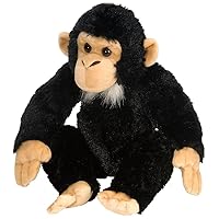 Wild Republic Chimp Stuffed Animal Plush Toy, Multi (16521), 12