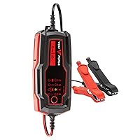 2A Battery Charger and Maintainer: Fully Automatic 12V Automotive Battery Charger for Cars, Motorcycle, ATVs, and More - Smart Battery Chargers VF-1007