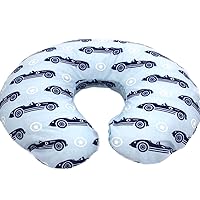 Vintage Race car Nursing Pillow Cover