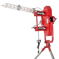 Heater Sports Deuce 95 Mph Fastball and Curveball 2 Wheel Baseball Pitching Machine for Kids, Teenagers, Adults, Travel Ball, Professional Pitching Machine Sports