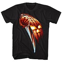 Halloween T-Shirt Michael Myers Knife Black Tee