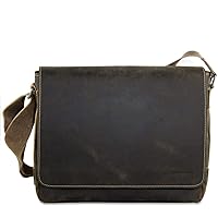 Arizona Full-Size Messenger Bag #A4544 (Brown)