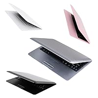10.1 Inch Portable 8GB Computer Laptop PC Quad Core Android 6.0 Mini Netbook Slim and Lightweight Notebook Webcam Netflix YouTube Google Player Flash (Silver)