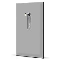 NK-110 Nokia Lumia 900 NGP Semi-Rigid Soft Shell Case - 1 Pack - Retail Packaging - Translucent Mercury