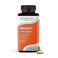Mobili-T - Joint Support Supplement - Glucosamine Chondroitin MSM Collagen Bromelain & Turmeric - Reduce Inflammation & Aches - Increase Range of Motion & Mobility - 120 Capsules