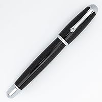 USA Super Mega Carbon Fiber/Chrome Trim Rollerball Pen - Exquisite Luxury Pen for Men & Women – Perfect for Office, Business, School, Gifts, Journaling, Autographs