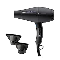 RUSK Engineering Super Freak Ceramic and Tourmaline Professional 2000 Watt Hair Dryer - 7 Heat and Speed Settings Deliver Superior Airflow and Pressure