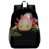 Axolotl 17 Inch Laptop Backpack Lightweight Work Bag Business Travel Casual Daypack