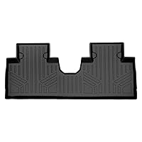 SMARTLINER Custom Fit All Weather Black 2nd Row Floor Mat Liners Compatible with 2021-2023 Compatible with Ford Mustang Mach-E