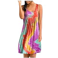 Woman Girls String Tunic Tank Top Painted No Sleeve Balconette Bandeau