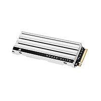 Corsair MP600 Elite 1TB M.2 PCIe Gen4 x4 NVMe SSD – Optimized for PS5 – Included Heatsink – M.2 2280 – Up to 7,000MB/sec Sequential Read – High-Density 3D TLC NAND – White