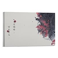 Heaven Official's Blessing Anime Posters Office Decor Aesthetic Posters Minimalist Poster Wall Art Paintings Canvas Wall Decor Home Decor Living Room Decor Aesthetic Prints 12x18inch(30x45cm) Frame-s